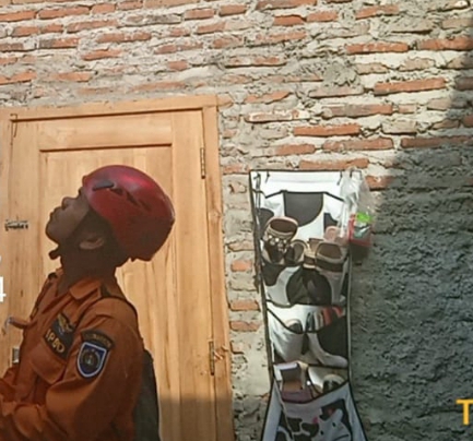 Angin Puting Beliung Terjang Desa Pesarean Kabupaten Tegal 