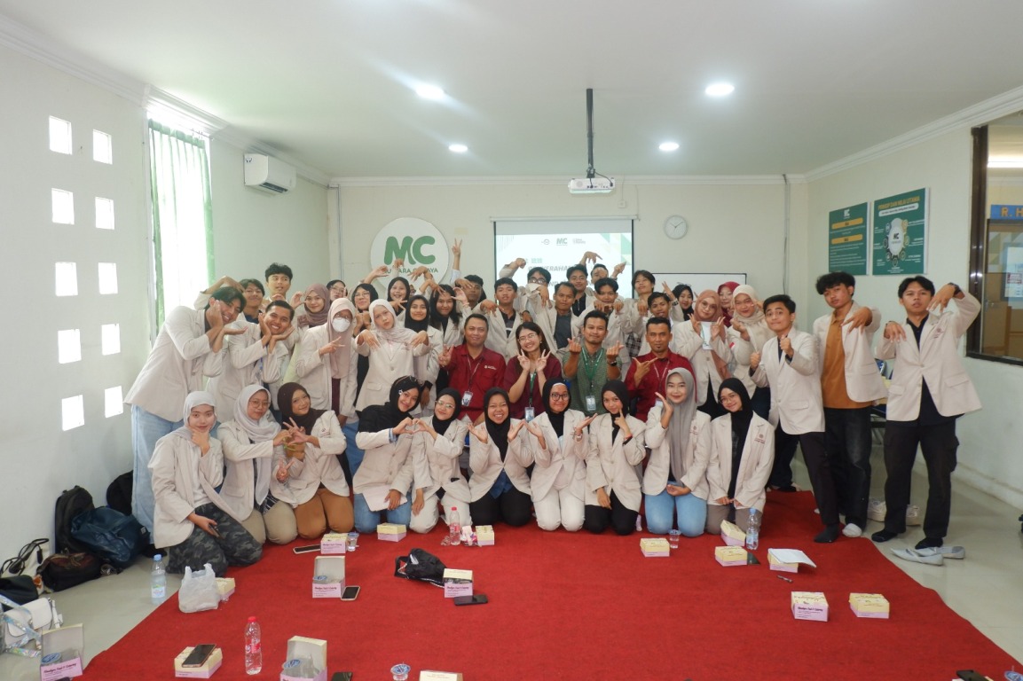 Mahasiswa Ilmu Komunikasi UHN Tegal Belajar Profesi Marcomm di Mutiara Cahaya