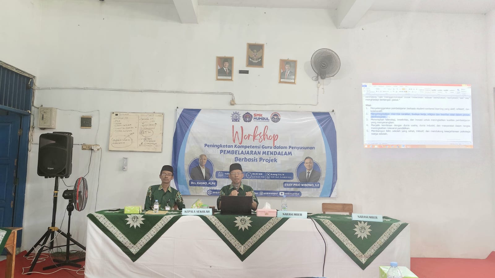 Transformasi Kompetensi, Guru SMK Mumbul melalui Pembelajaran Berbasis Proyek