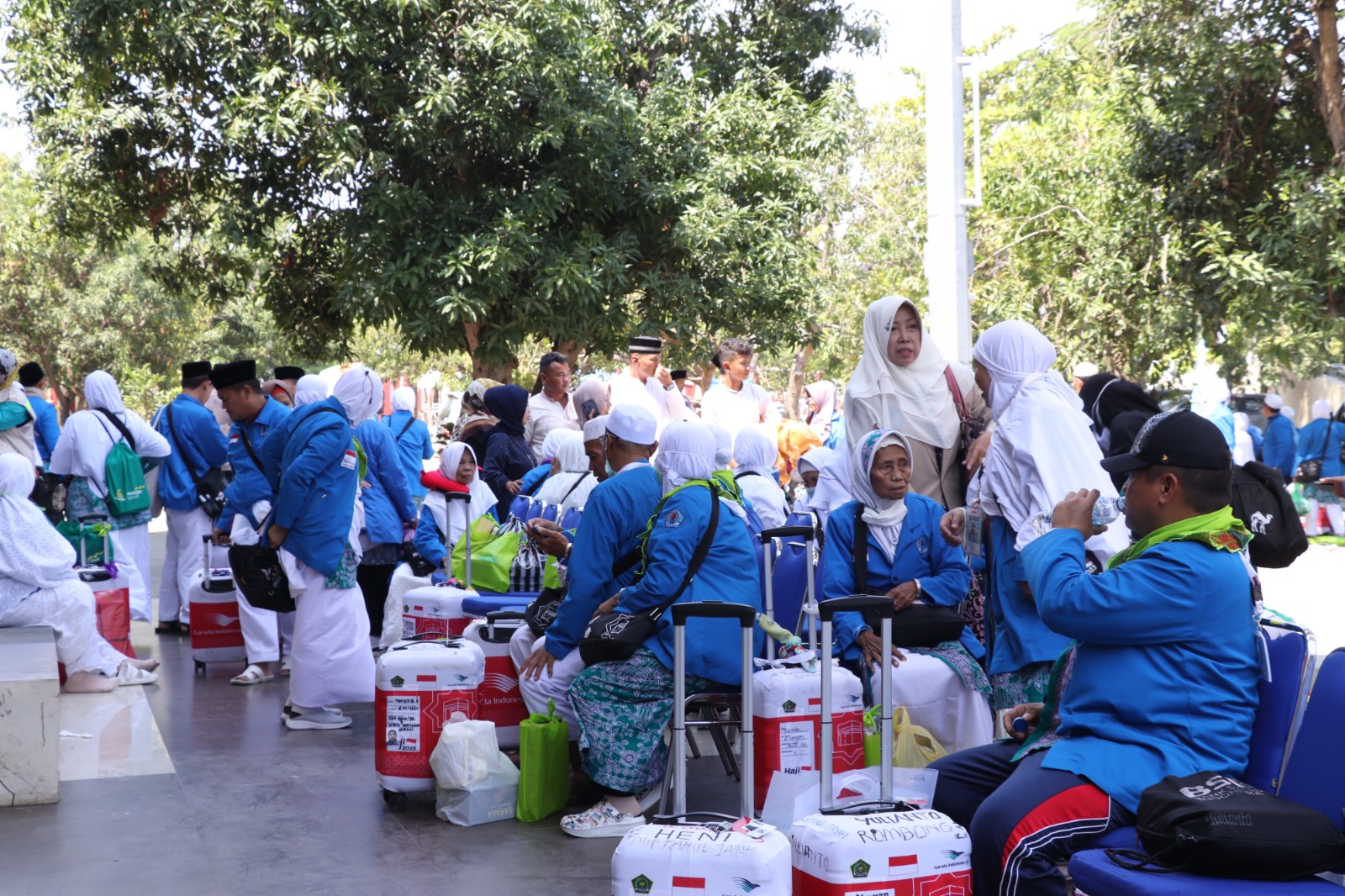 407 Jamaah Haji Brebes Tiba ke Kampung Halaman 