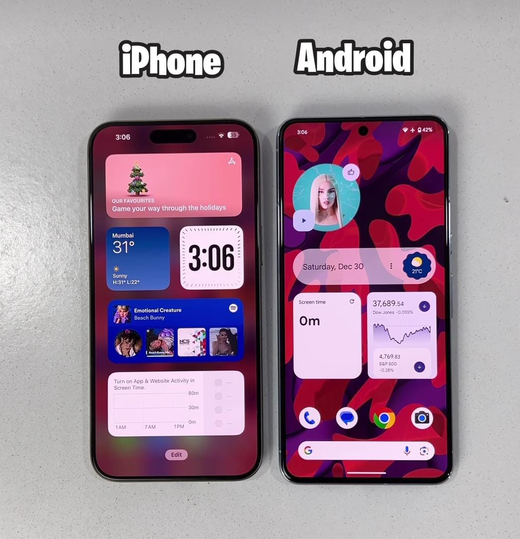 Perbedaan Antara Iphone dan  Android, Mana yang Lebih Cocok untuk Anda?