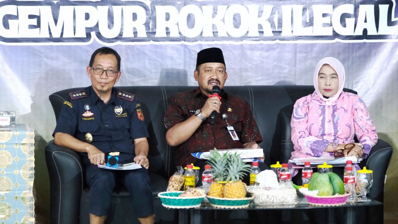 Bupati Pemalang Dukung Kampanye Gempur Rokok Ilegal ‎
