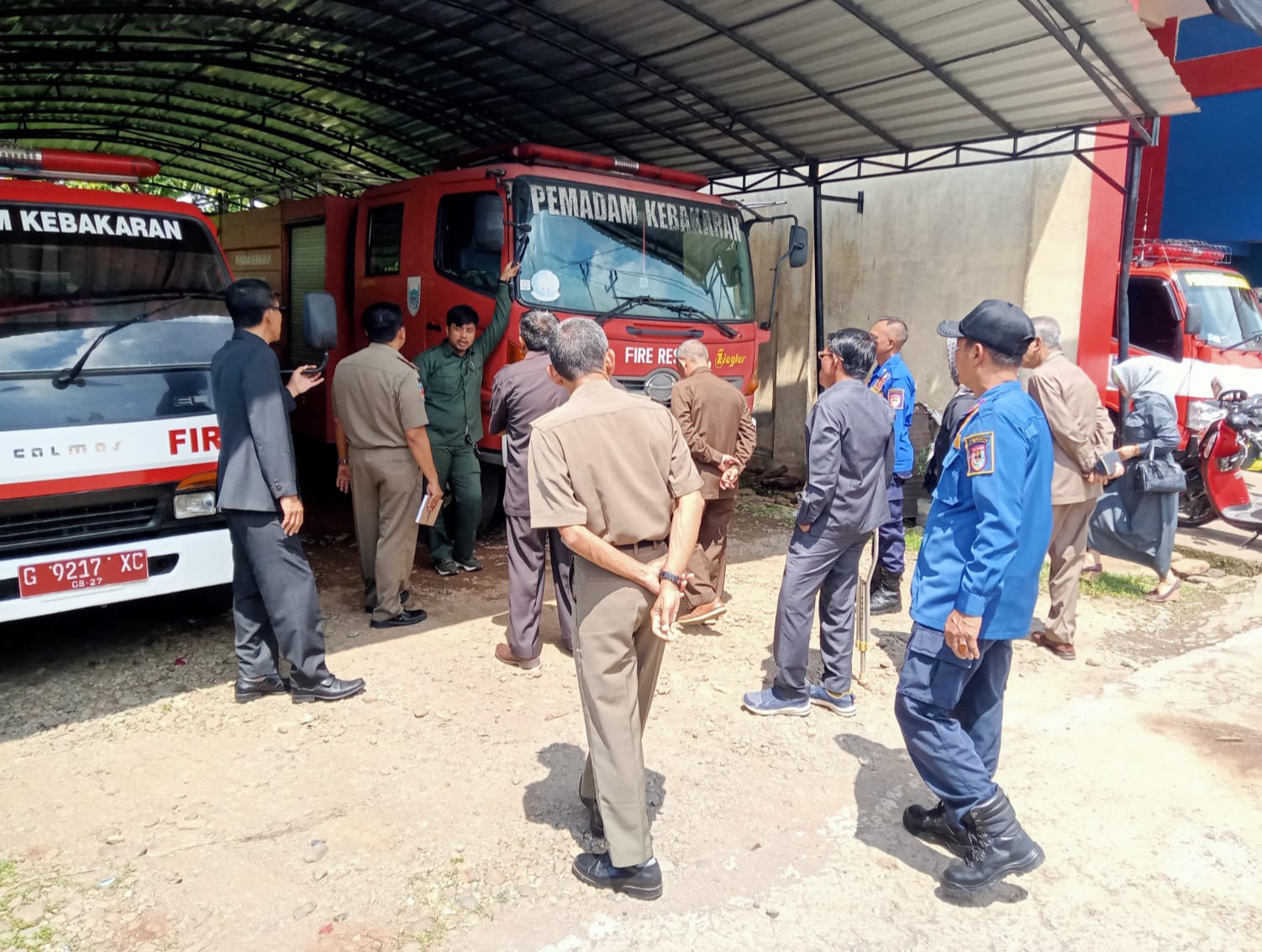 Ketua Komisi 1 DPRD Batang Ungkap Kondisi Mengenaskan Armada Damkar