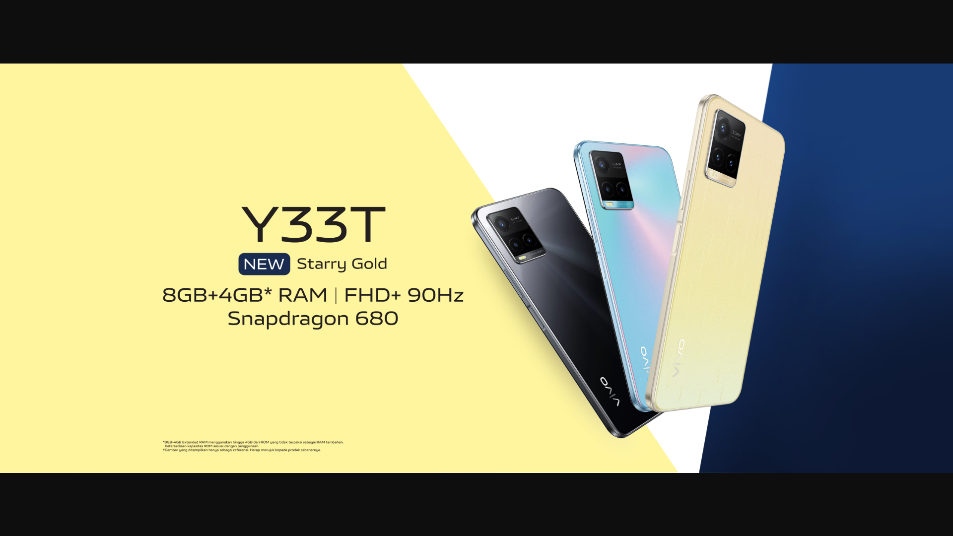 Spesifikasi Vivo Y33T: Smartphone Gaming 2 Jutaan dengan Chipset Snapdragon 680 dan Punya Kamera Kece 