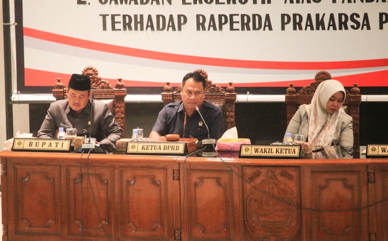 DPRD Kabupaten Pemalang Gelar Rapat Paripurna dengan Dua Agenda, Jawaban   Legislatif dan Eksekutif