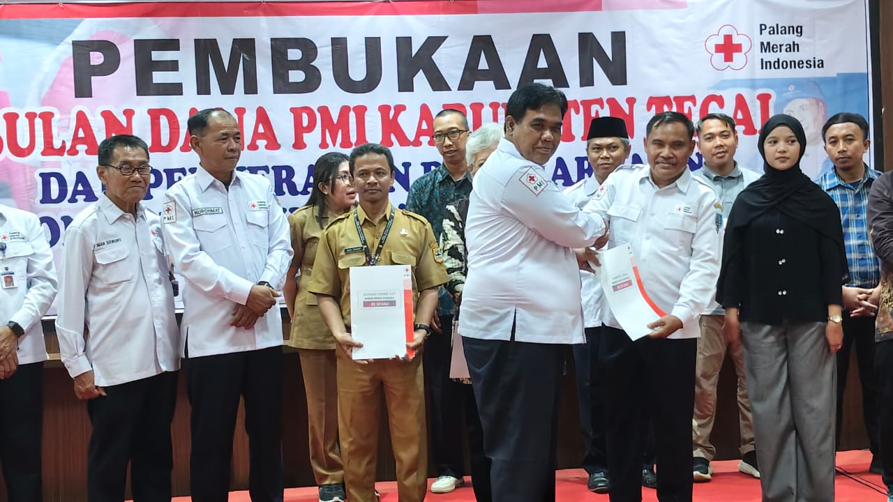 Target Bulan Dana PMI Kabupaten Tegal Tahun 2025 Naik ‎