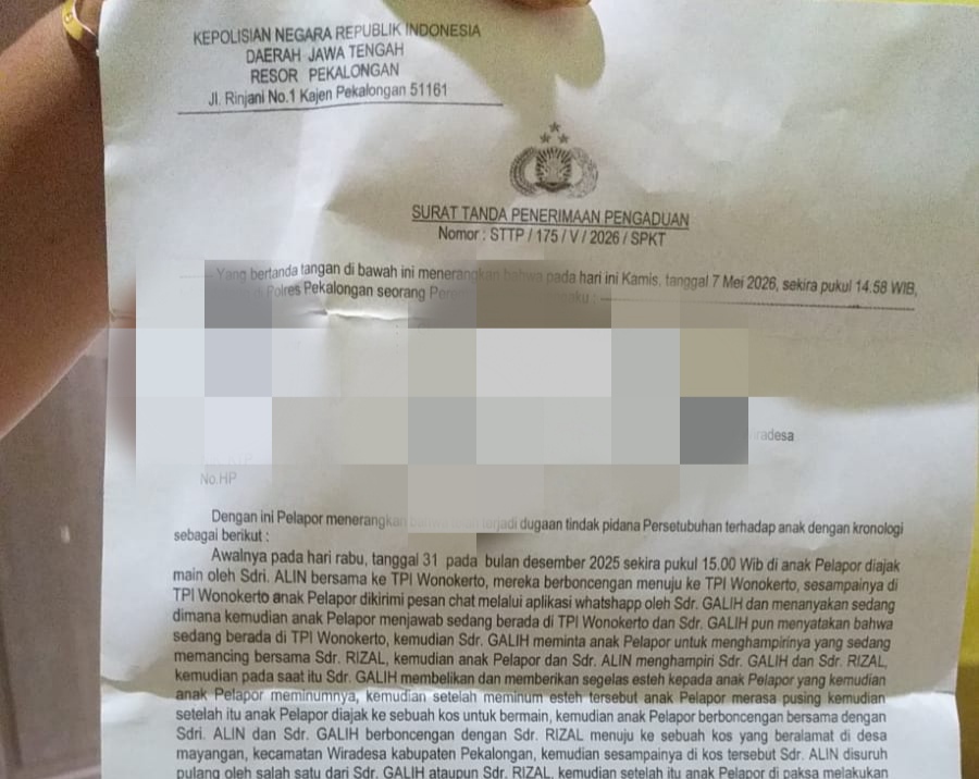 Korban Diduga Hamil, Polres Pekalongan Dalami Kasus Kekerasan Seksual Anak