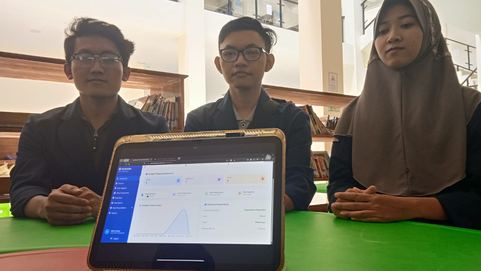 Integrasikan Data Perpustakaan, Mahasiswa Widya Pratama Pekalongan Bikin Aplikasi Pandawa