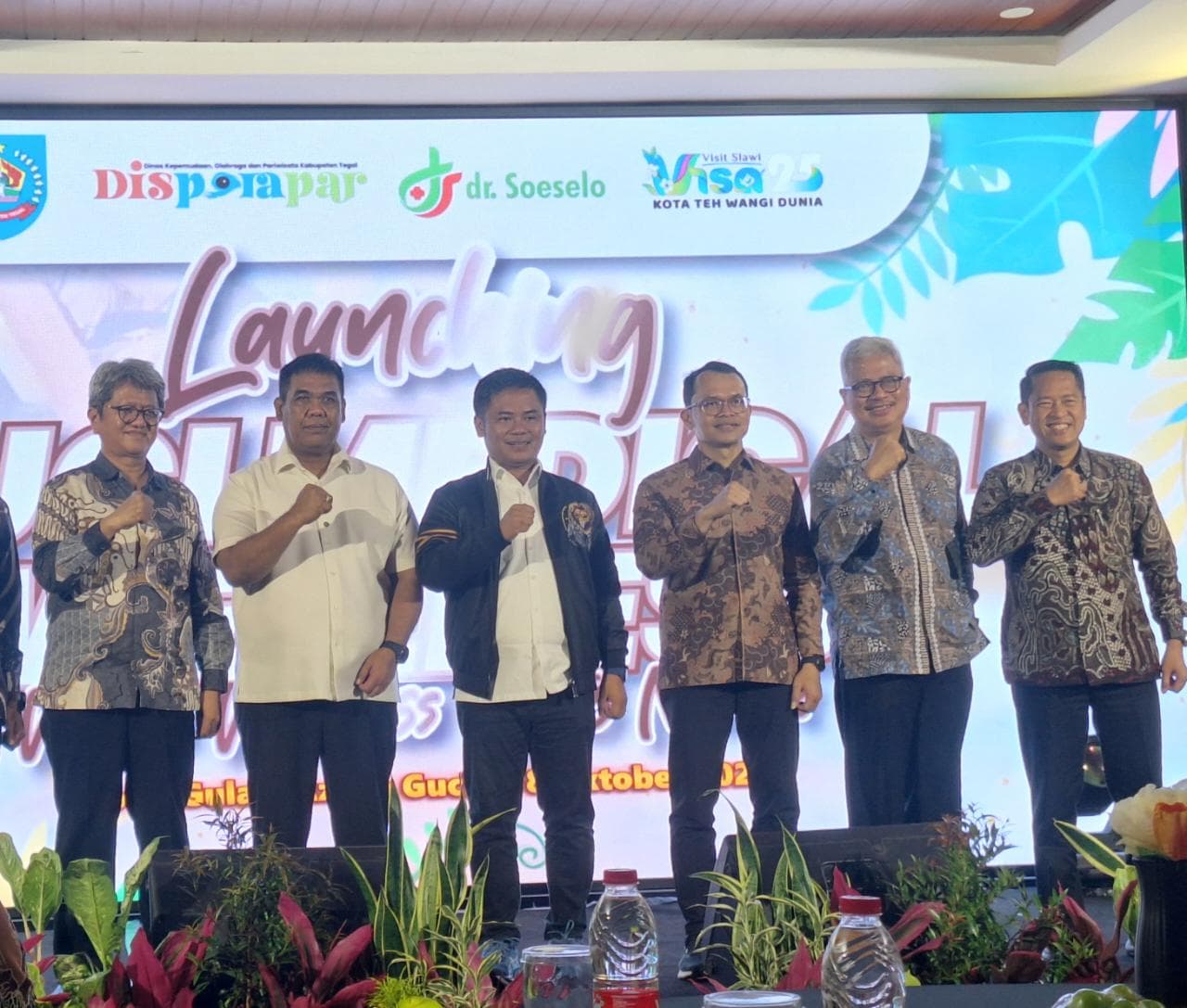 Bupati Launcing Guci Medical Wellness Tourism Festival Hidrowellnes 