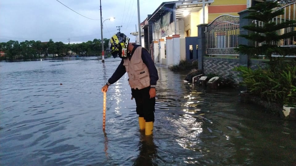 Diguyur Hujan, Sejumlah Daerah di Kota Tegal Tergenang