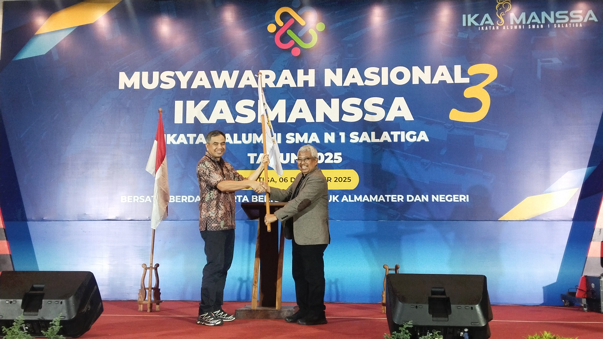Munas 3 IKASMANSSA Putuskan Muhamad Sudrajat Ketua Umum Periode 2025-2029