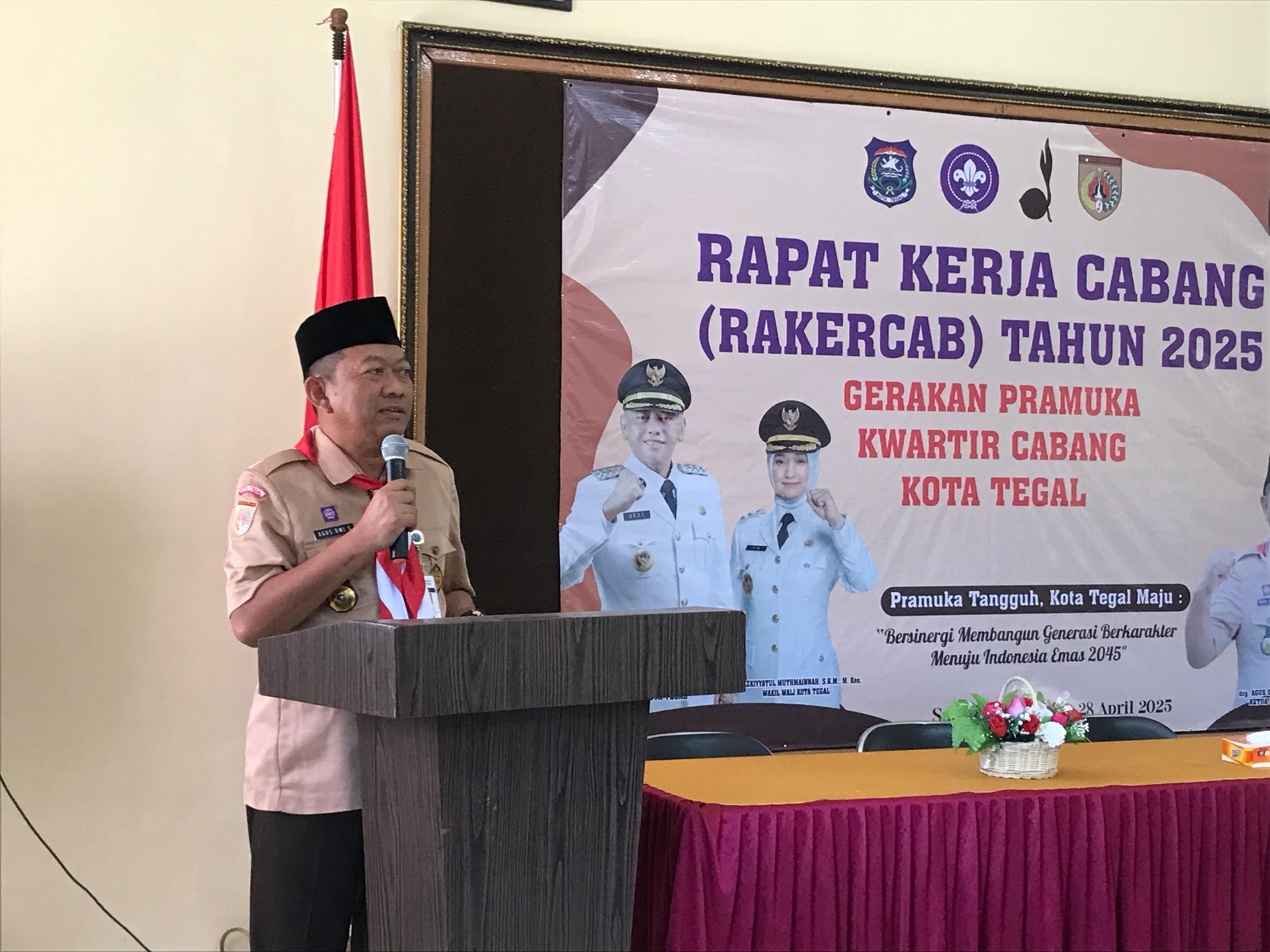 Gelar Rakercab, Kwarcab Kota Tegal Fokus Bangun Generasi Berkarakter