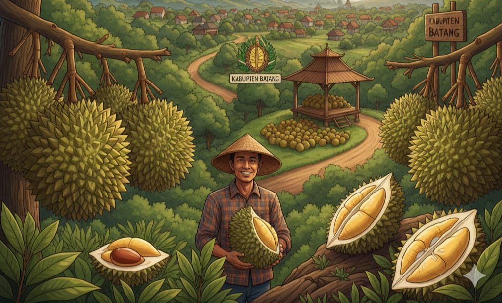 Sudah Musim Durian, Ini Rekomendasi Disparperta Batang