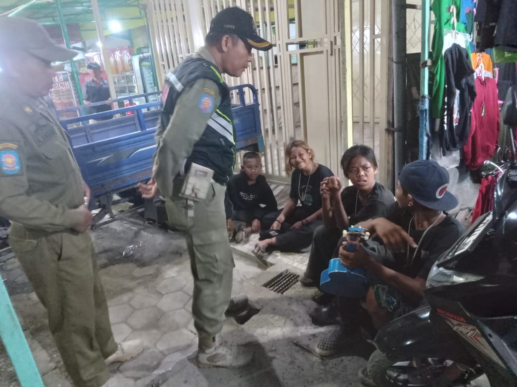 Satpol PP Kabupaten Tegal Amankan Anak Punk