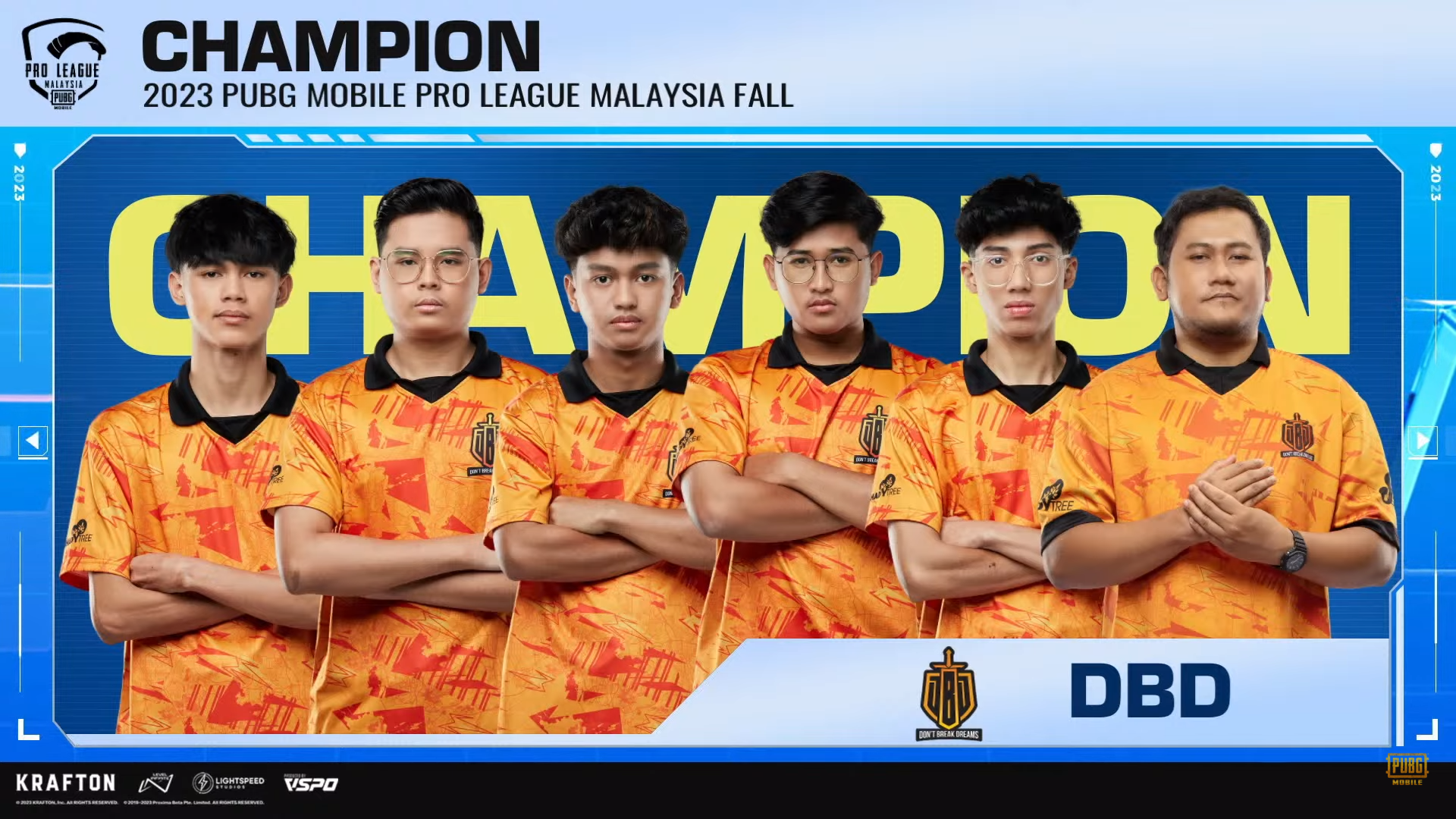 Don't Break Dreams Juara Baru PMPL Malaysia Fall 2023! Amankan Satu Tiket PMSL SEA Fall 2023