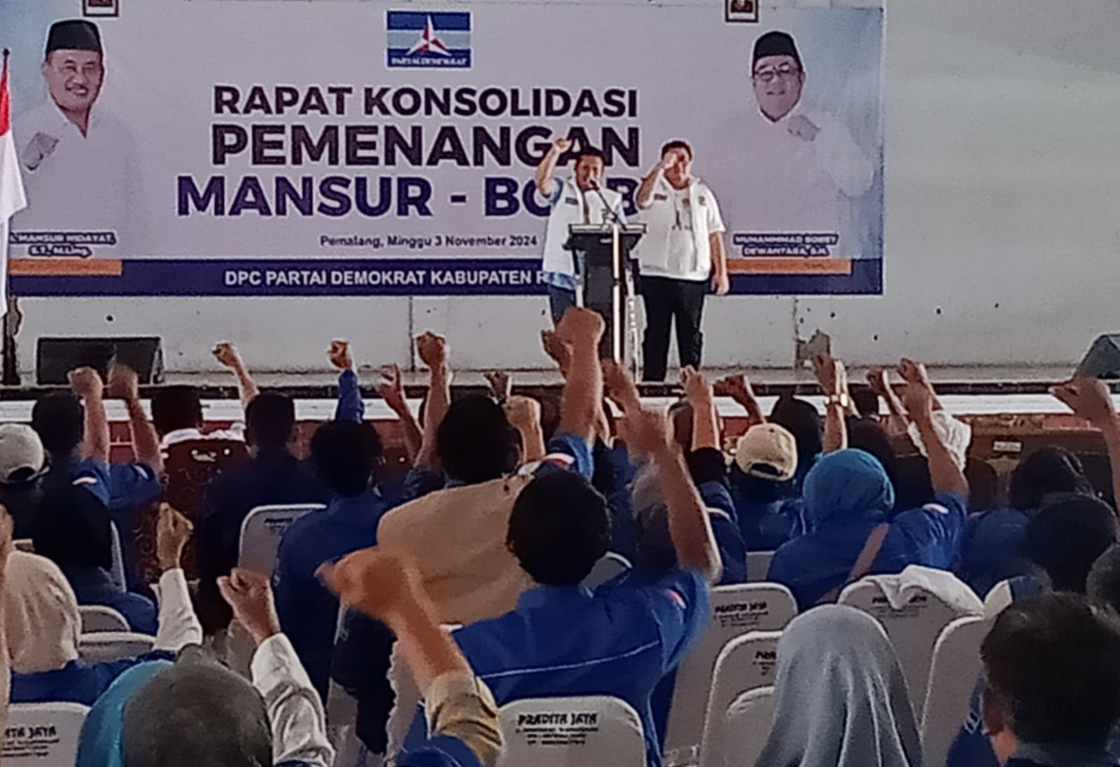 Pengurus Partai Demokrat Pemalang Siap Menangkan MasBoy