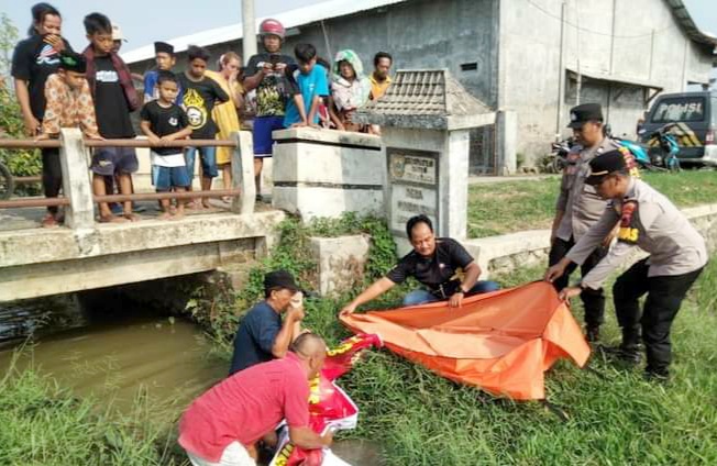 Warga Kecapang Kabupaten Pemalang Ditemukan Tewas di Sungai 