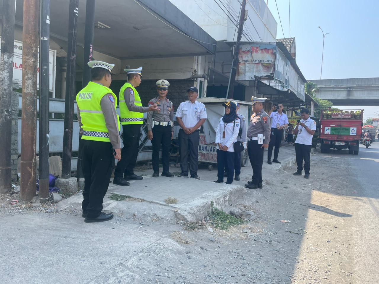 Tekan Angka Laka Lantas, Polda Jateng dan Polres Tegal Turun Gunung Evaluasi Titik Rawan Adiwerna