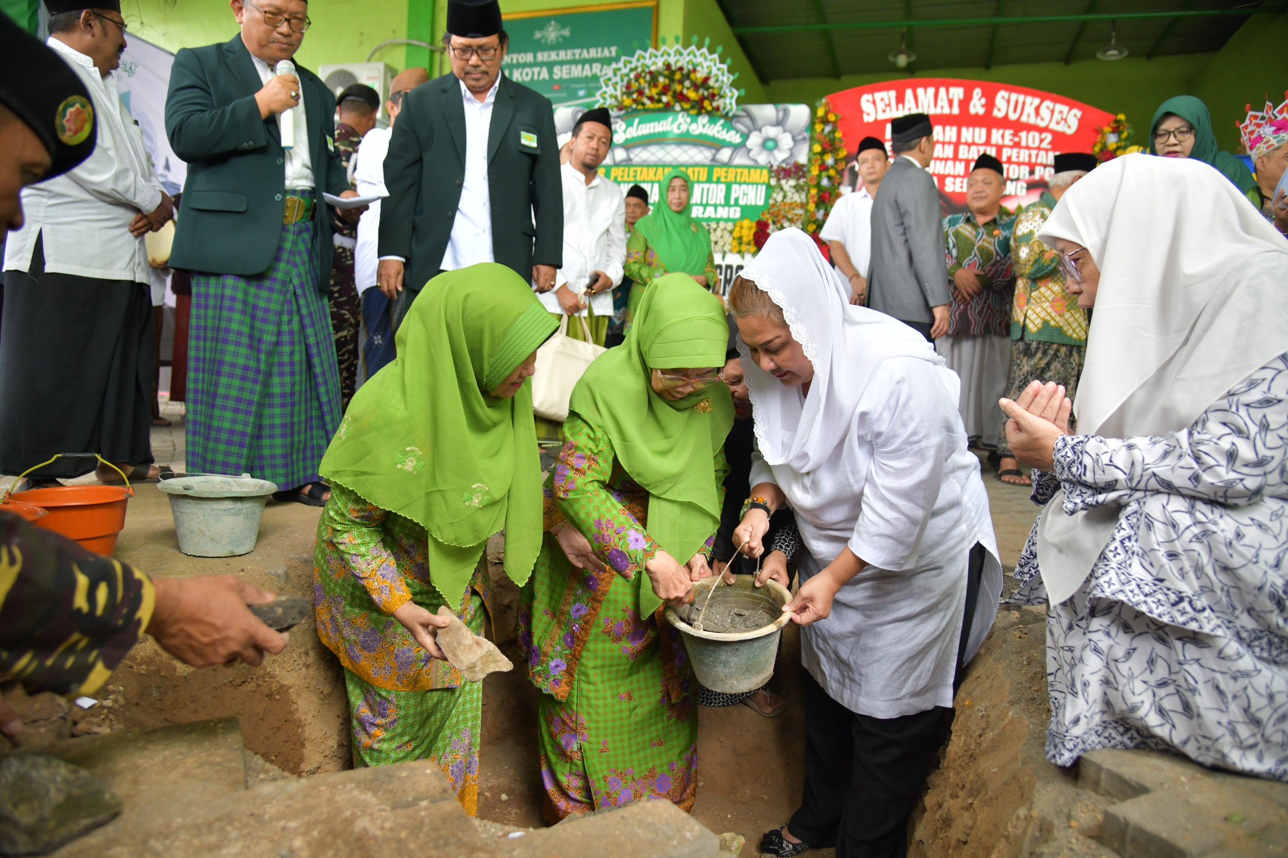 Perpisahan Mba Ita, Pemkot Semarang Hibahkan 10 M untuk Pembangunan Gedung PCNU