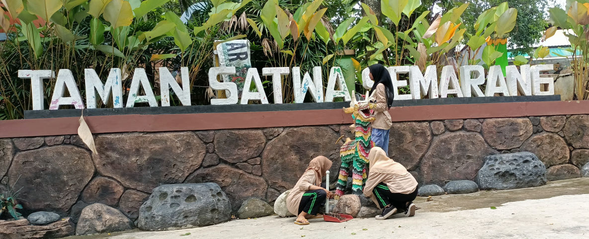 Semarang Zoo Gandeng Relawan dan Sekolah untuk Bersih-Bersih Jelang Libur Nataru 2024