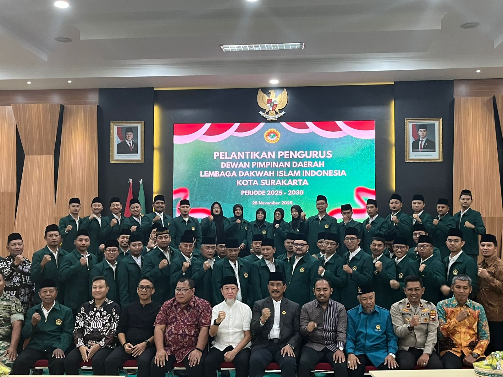 LDII Kota Solo Lantik Pengurus Baru, Fokus  Pendidikan Karakter dan Kemandirian Pemuda
