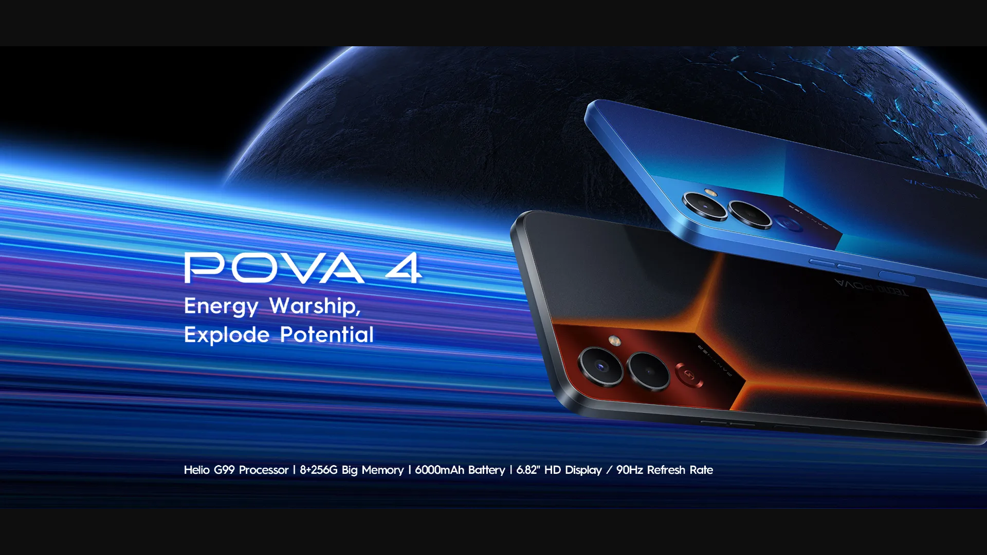 Hp Tecno Pova 4! Smartphone Spesifikasi Apik, RAM Besar dan Desain Memukau yang Harganya Cuma 1 Jutaan saja