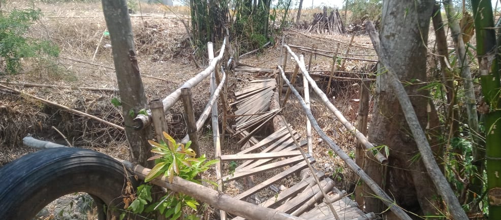 Jembatan di Desa Kabunan Kabupaten Tegal Ambruk, Ketua Fraksi PDI Perjuangan Bilang Begini