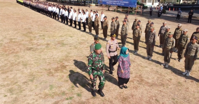 Cek Akhir Kesiapan Pengamanan Pilkades Serentak di Kabupaten Tegal 