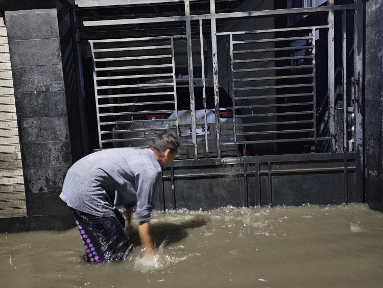 Ribuan Rumah di Adiwerna Kabupaten Tegal Terendam Banjir