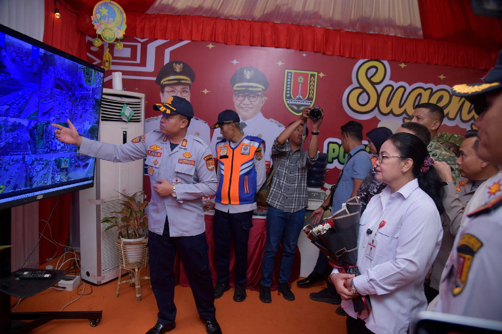 Jelang Puncak Mudik, Wali Kota Agustina Cek Posko: Jalur Darat Diwaspadai, One Way Disiapkan