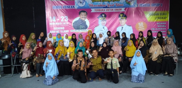 Dinas Perpusip Kabupaten Tegal Gandeng FLP Cabang Tegal Gelar Bedah Buku