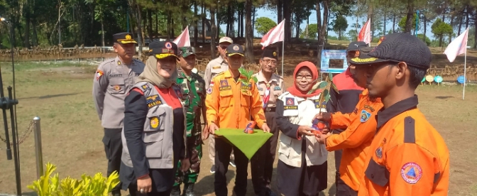 Bupati Tegal Buka Jambore Apel Kesiapsiagaan Relawan Penanggulangan Bencana