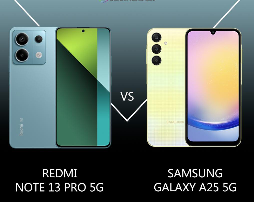 Redmi Note 13 Pro 5G vs Samsung Galaxy A25 5G