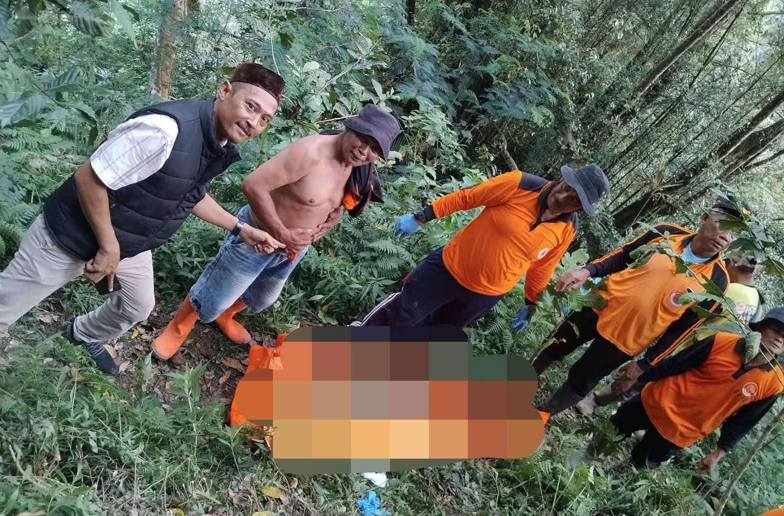 Warga Bukit Blekutuk Pati Dibuat Geger Temuan Mayat Tinggal Kerangka 