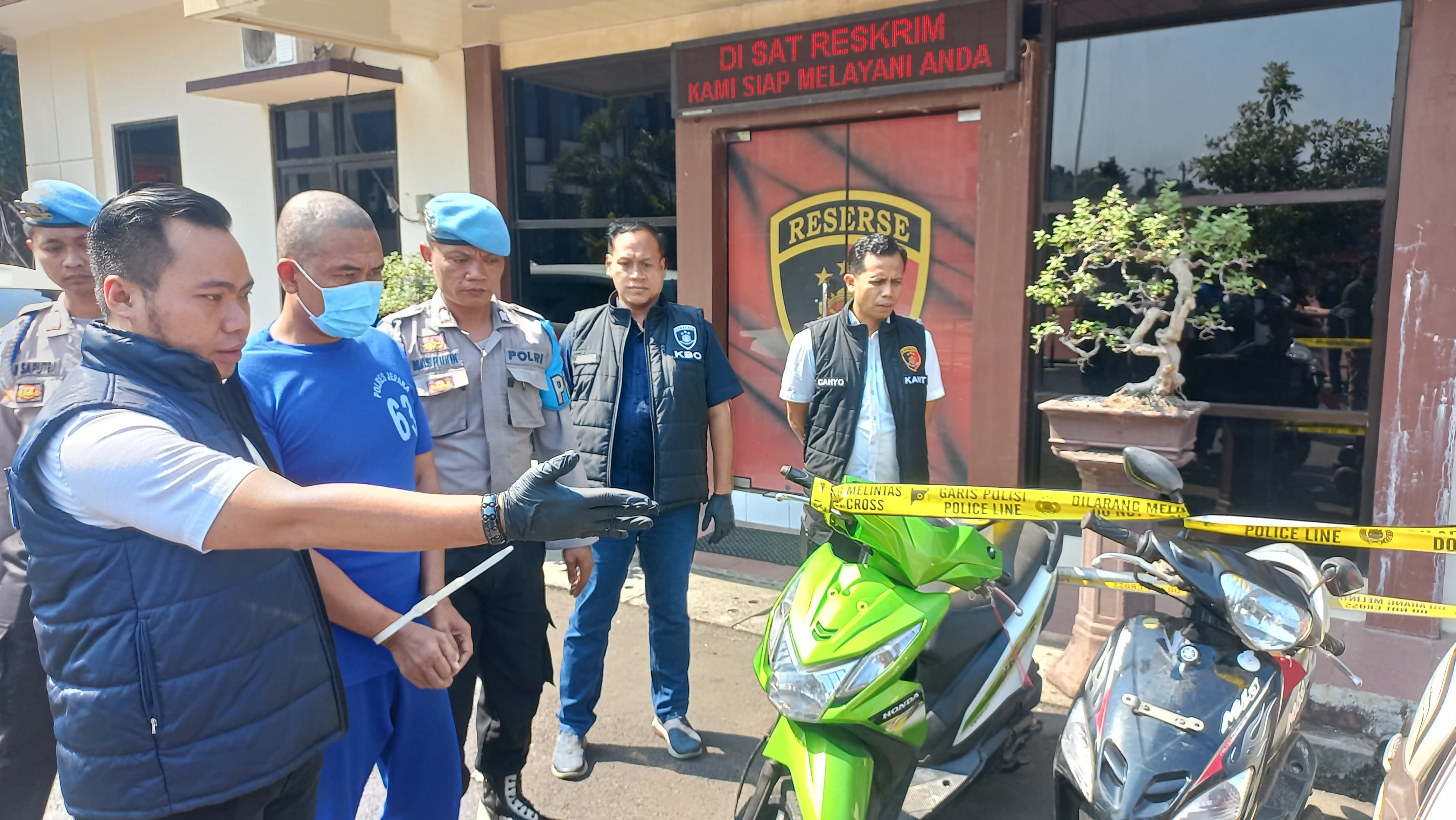 Gegara Kecanduan Judi Online, Kuli Bangunan di Jepara Nekat Ngembat 9 Motor 