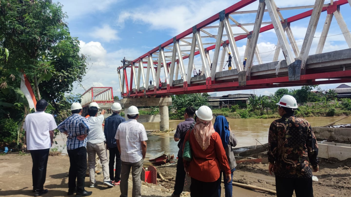 Komisi 3 DPRD Sragen Desak Penyelesaian Proyek Jembatan Butuh Dikebut