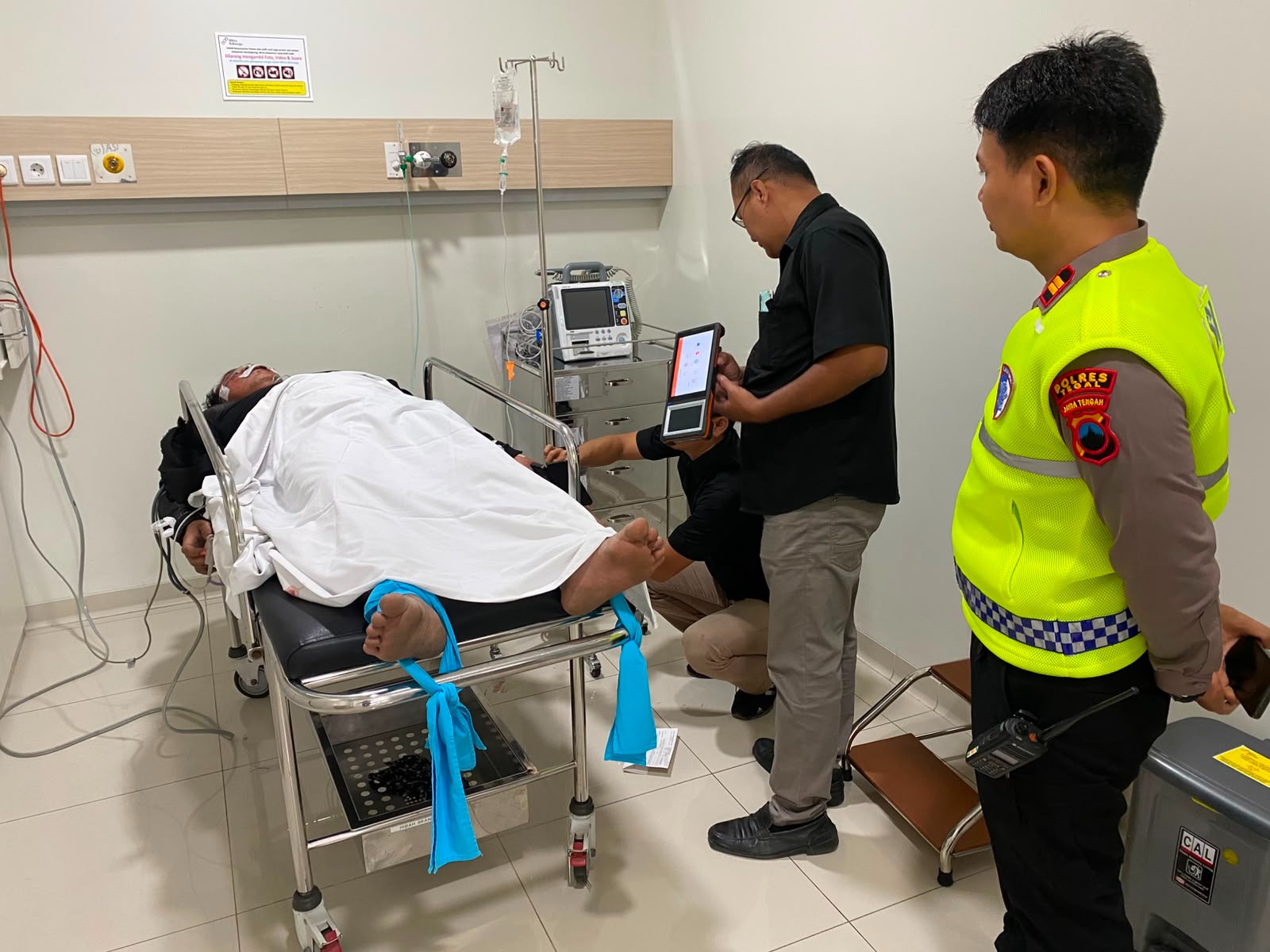 Polisi Temukan Kunci Letter T dan Airsoft Gun di TKP Kecelakaan Slawi  