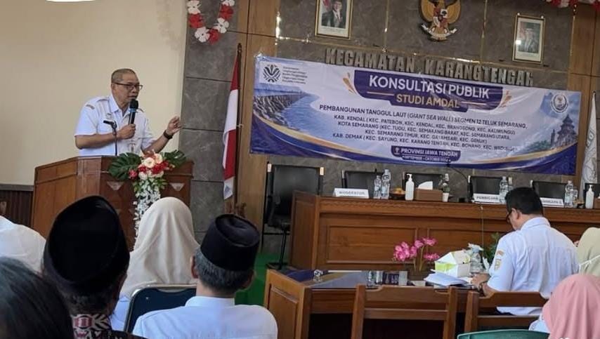 Giant Sea Wall Masuk Tahap Konsultasi AMDAL, DLH Demak Soroti Dampak Lingkungan