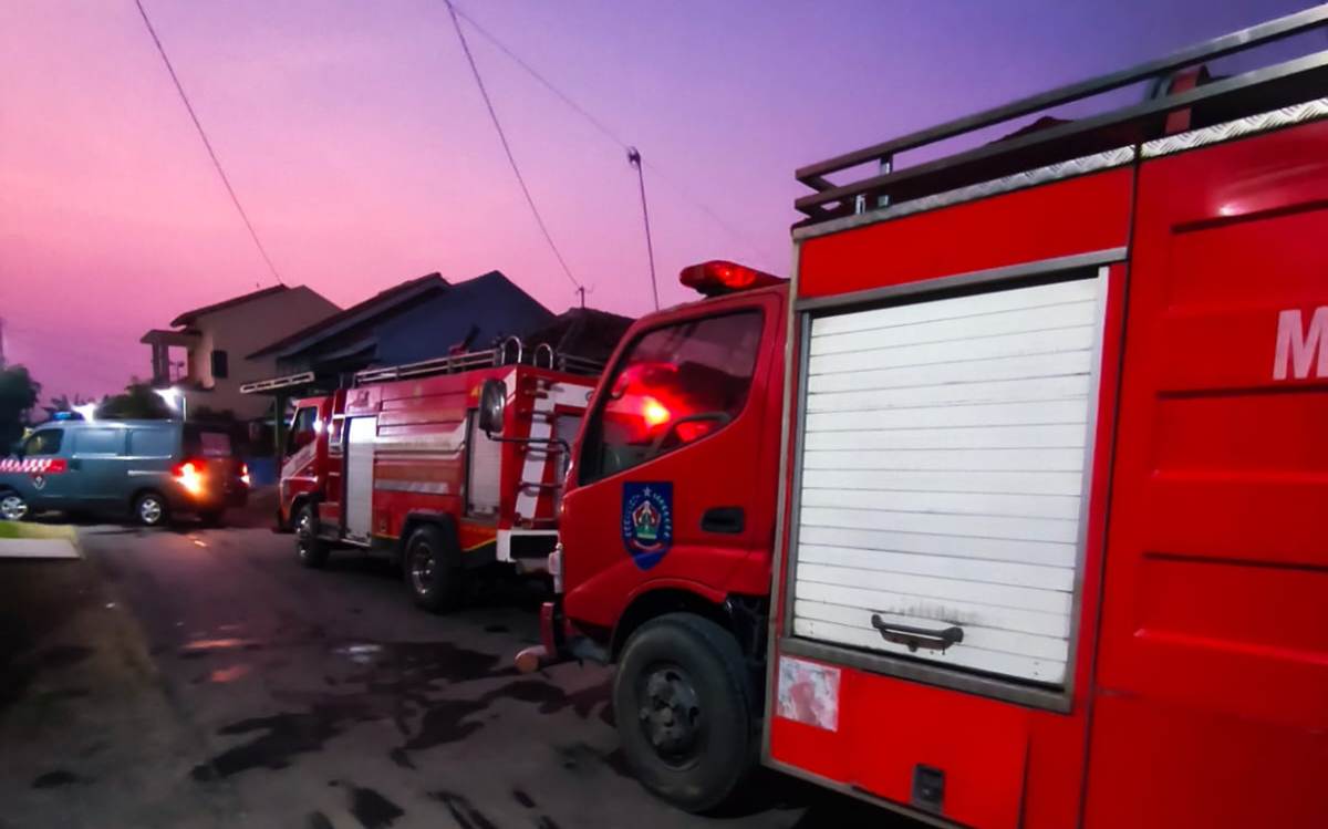 Rumah Warga Pagerbarang Tegal Ludes Terbakar, Diduga Gegara Obat Nyamuk