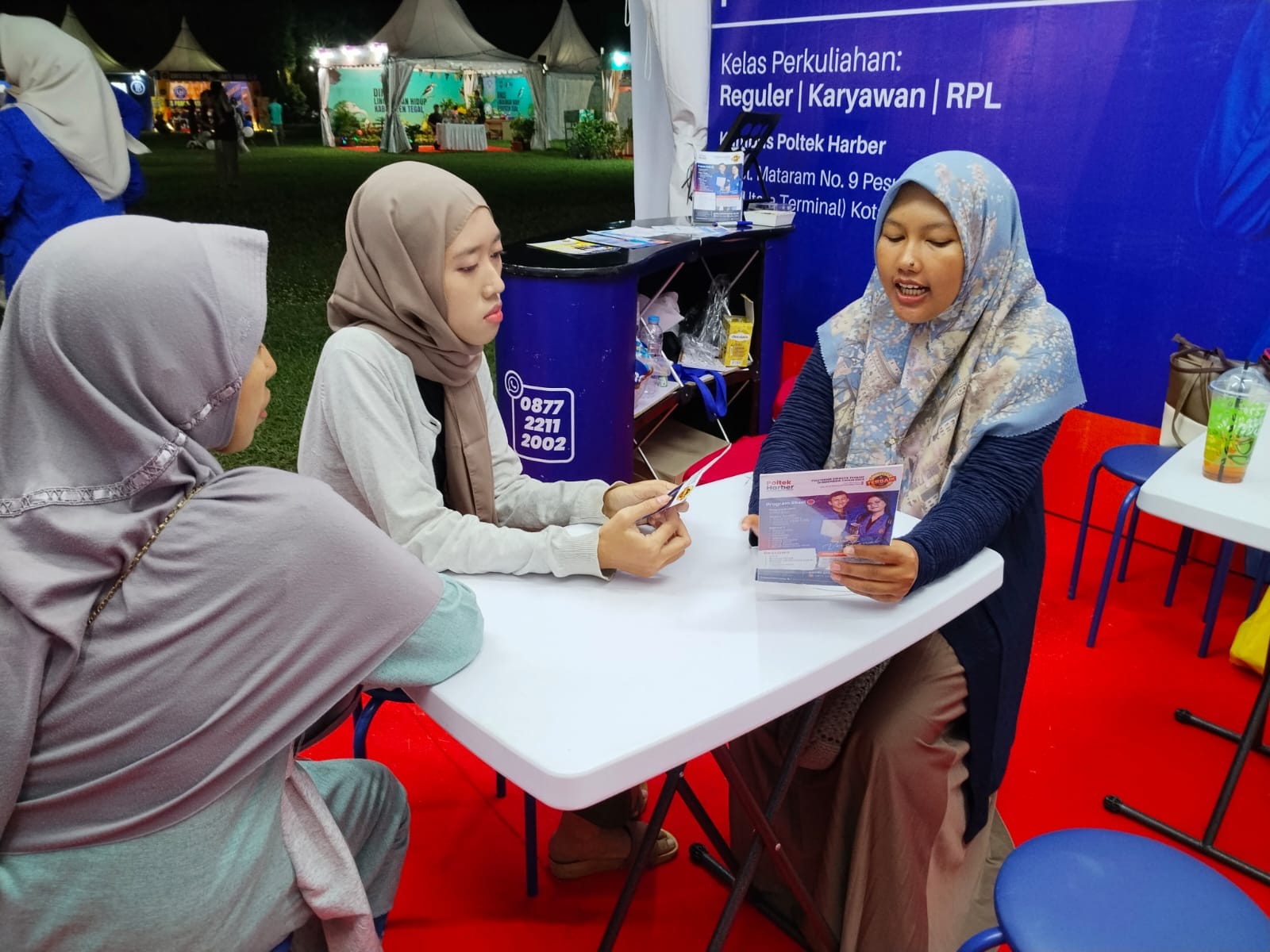 Poltek Harber Hadir di Slawi Ageng Expo 2025, Gratiskan Biaya Pendaftaran Mahasiswa Baru