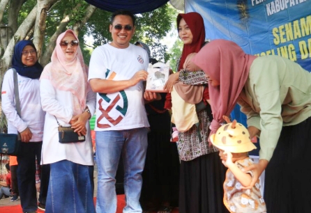 Bupati Pemalang Mansur Hidayat Kampanyekan  Gizi Seimbang untuk Cegah Stunting