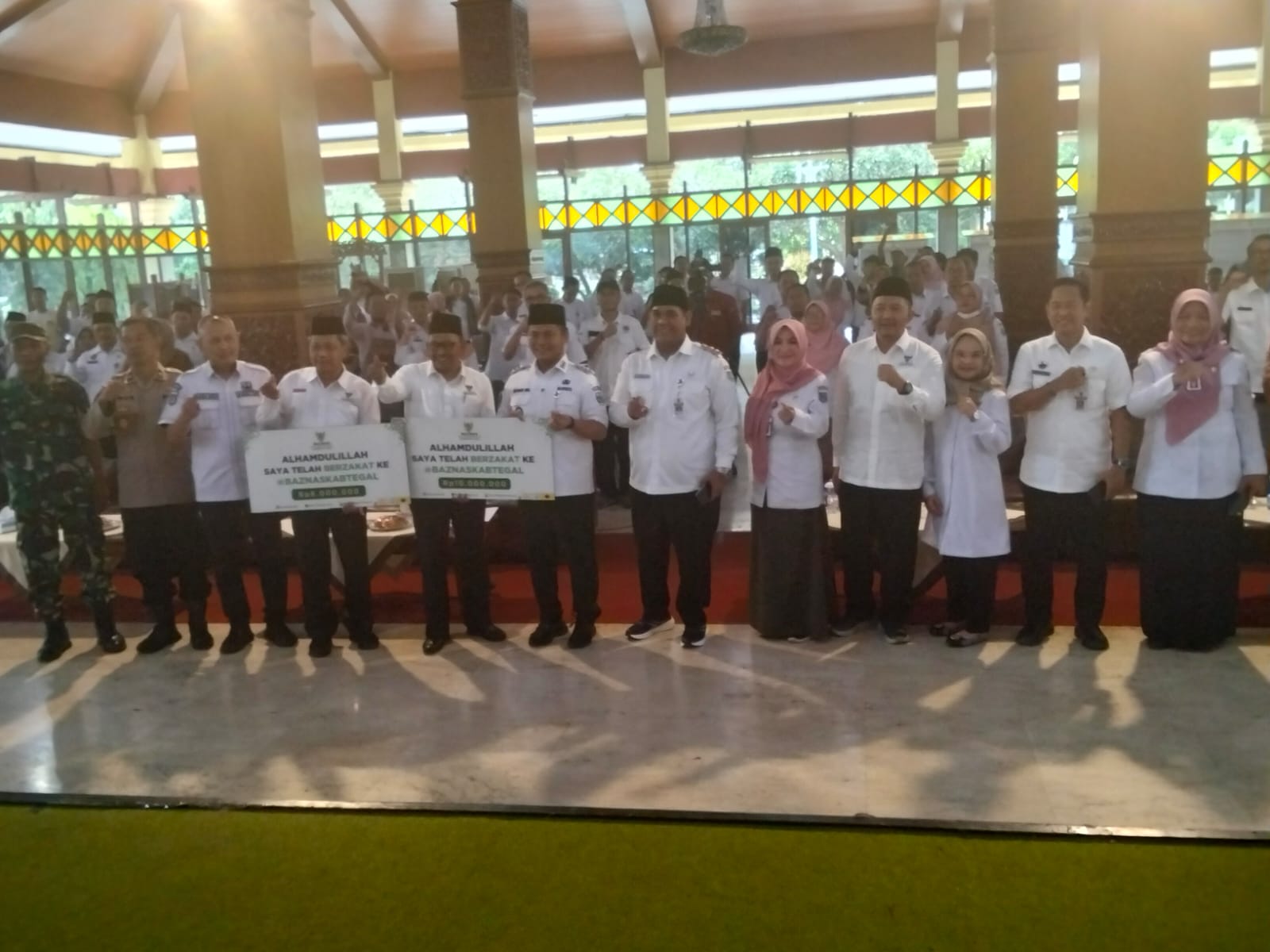 Bupati Tegal Anjurkan ASN Berzakat lewat Baznas  ‎