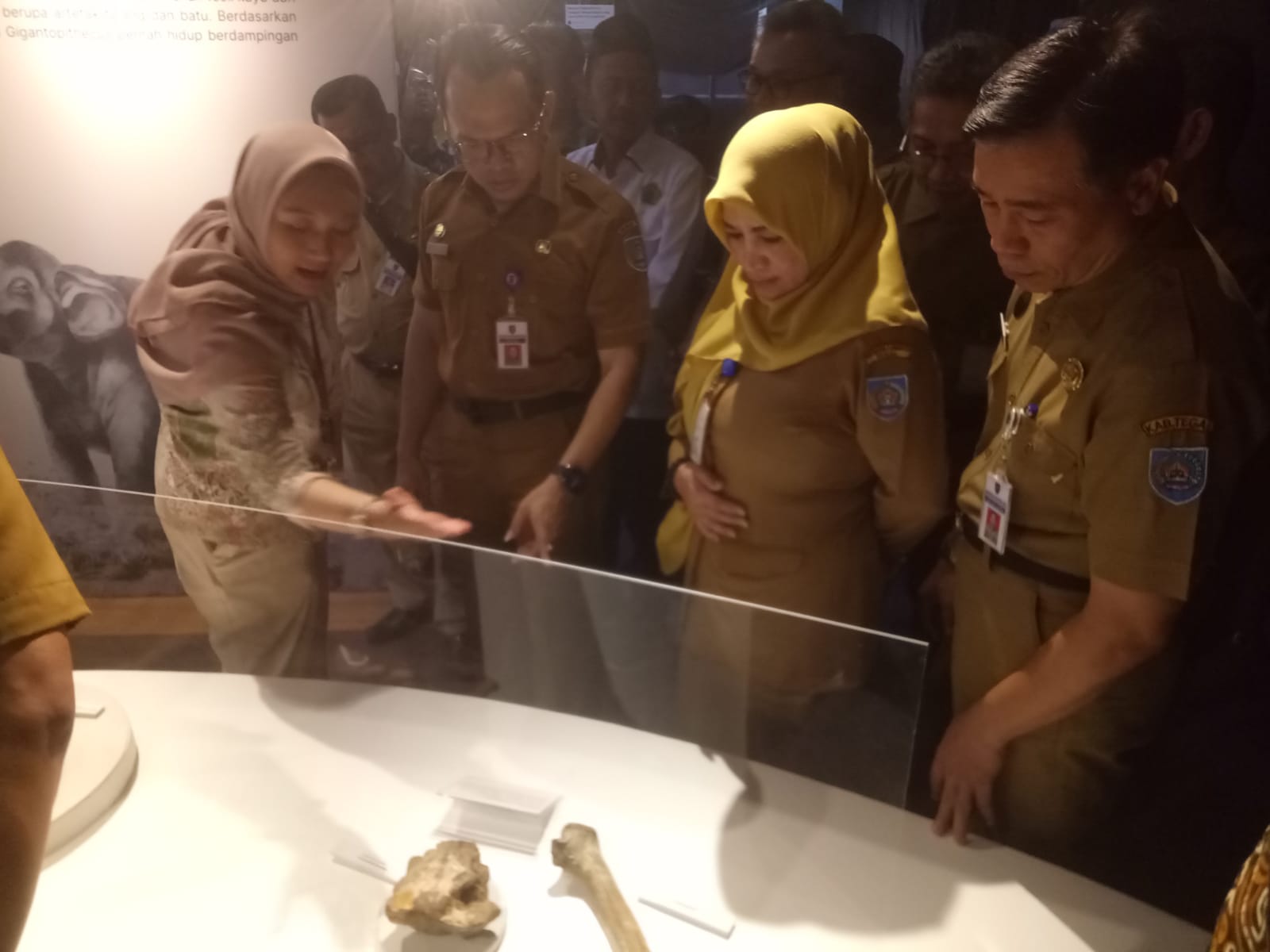 Dinas Dikbud Kabupaten Tegal Dorong Siswa Hadiri Gigantopithecus Expo   