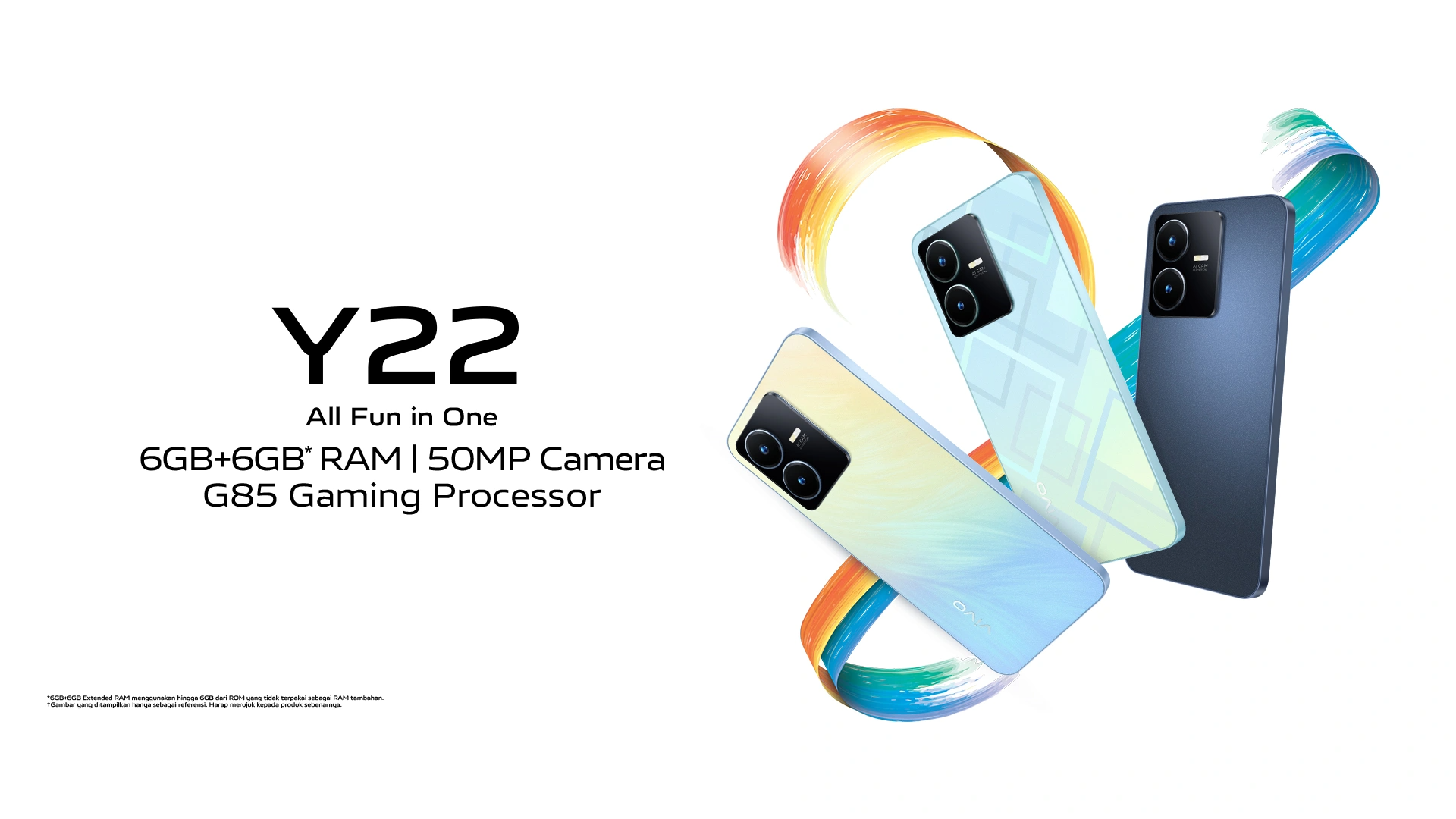 Vivo Y22 Harga dan Spesifikasi: Smartphone 1 Jutaan Kualitas Oke dengan Kamera 50 MP yang Kece 