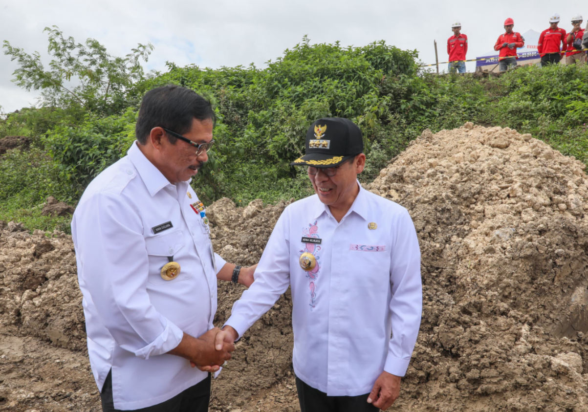 Cegah Banjir, Pj Gubernur Jateng Tinjau Normalisasi Sungai Wulan