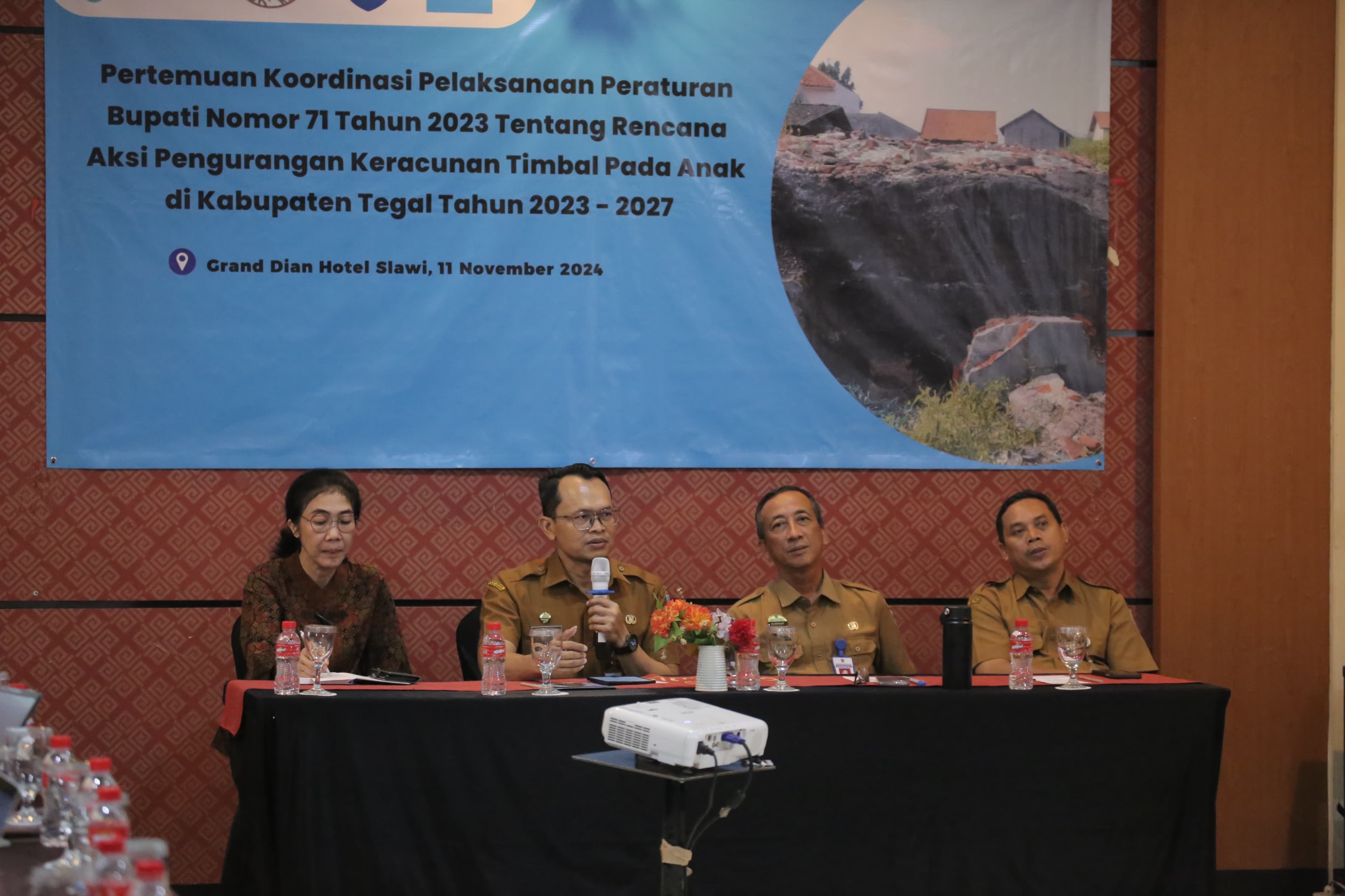 Koordinasi Rencana Aksi Pengurangan Keracunan Timbal pada  Anak