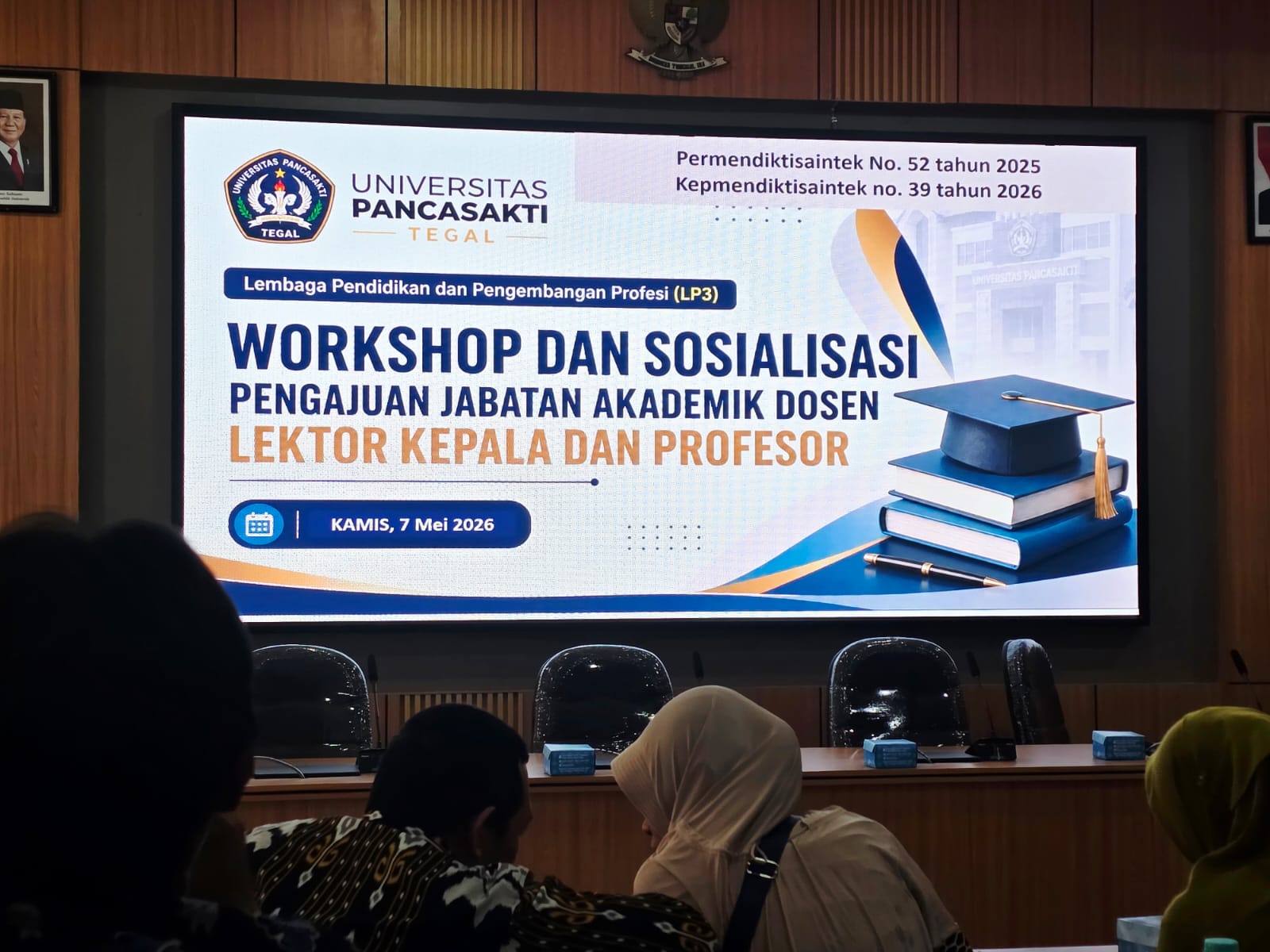 Tingkatkan Pemahaman Dosen, UPS Tegal Gelar Workshop dan Sosialisasi