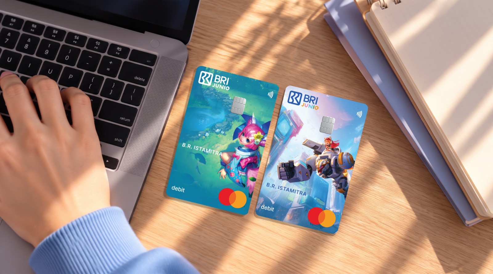 BRI Junio Gandeng Mobile Legends: Hadirkan Kartu Debit Edisi Khusus dengan Beragam Benefit bagi Nasabah