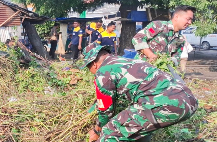 Koramil 05 Ulujami Kodim Pemalang dan Masyarakat Gelar Bakti Teritorial Prima