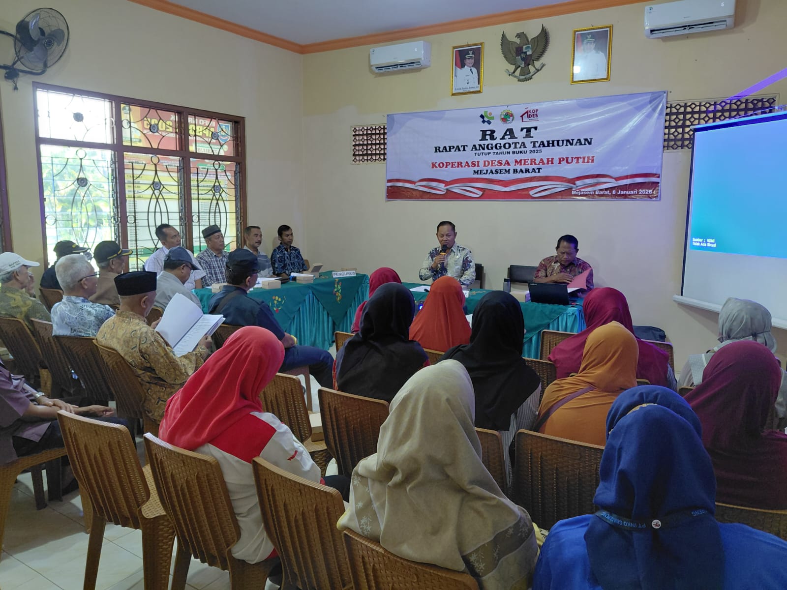 Desa Mejasem Barat Tegal Gelar RAT KDMP Perdana